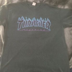 Worn thrasher tee
